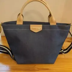 Samantha Thavasa デニム トートバッグ 2wayのサムネイル