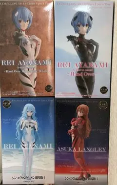 綾波レイ アスカ・ラングレー　プライズフィギュア セット