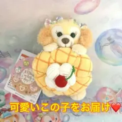 ダッフィー&フレンズ　フィルド・ウィズ・ジョイ　ぬいぐるみバッジ　クッキーアン