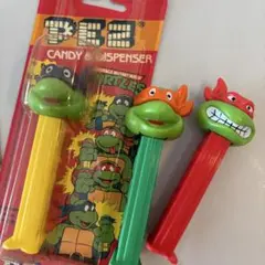 ミュータントタートルズ USオールドPEZ ペッツ ビンテージ 新品