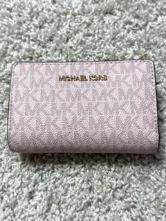 MICHAEL KORS ピンク 二つ折り財布 新品未使用