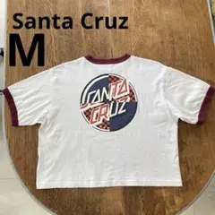 Santa Cruz リンガーtシャツ M レディース ショート丈 スケボーのサムネイル