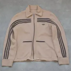 70s adidas ガイコツ トラックジャケット ジャージ ベージュ 52 楽天市場】希少レア 70年代 アディダス adidas ガイコツジャージ