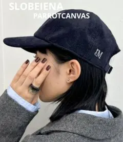 【SLOBEIENA】PARROTCANVAS corduroy cap