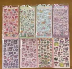 お得８枚セットぷくぷくシールぷくっとシール硬いシールまとめ売り