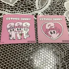 エスターバニー　セブンイレブン　コラボキャンペーン　お菓子　オリジナルシール