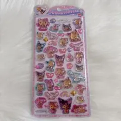 正規品 サンリオ うるちゅるポップシール 日焼けキティ