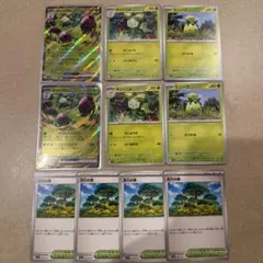 オリーヴァex 進化ライン6枚セット＋活力の森4枚