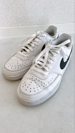 Nike ホワイト/ブラック スニーカー 数回着用のみ 25cm