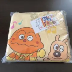 アンパンマン　ひざ掛け毛布　イエロー