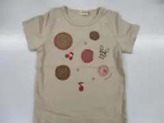 新品未使用　ティンカーベル　100サイズ　Tシャツ　半袖　ベージュ
