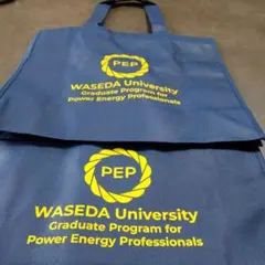 早稲田大学　エコバッグ2まい