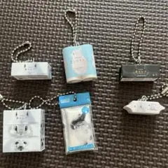 nepia　ネピア　 鼻セレブ ミニチュアチャーム　全6種　コンプリート　コンプ