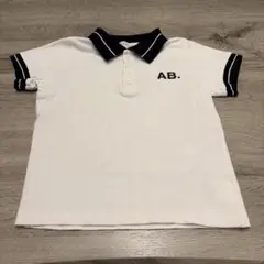 agnes b. ENFANT ポロシャツ ホワイト　4ans