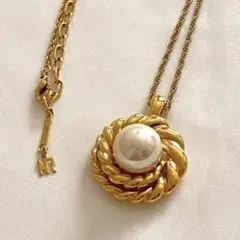 ニナ リッチ　パールネックレス ゴールドのサムネイル