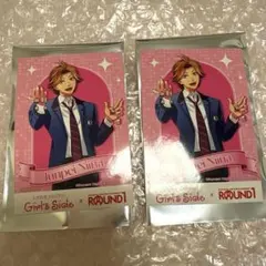 ときメモGS 新名旬平 ステッカー 2枚 ラウンドワン