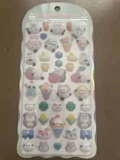 コットンパフィーシール シマエナガ