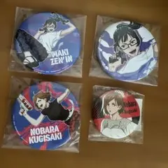 呪術廻戦 SPLASH×BATTLE 禪院真希 釘崎野薔薇 缶バッチ