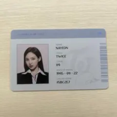 TWICE ナヨン Formula of Love 公式トレカ