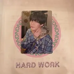 HARD WORK 長尾謙杜 トレカ