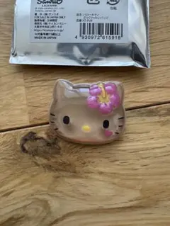 キティ展 ぷっくりったいバッチ 日焼けキティ