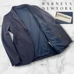 美品 BARNEYS NEWYORK 2Bトラベルジャケット サイズS ネイビーのサムネイル