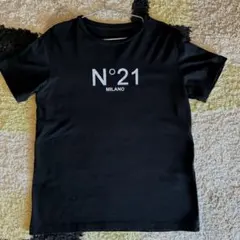 N°21 ヌメロヴェントゥーノ ロゴTシャツ ブラックのサムネイル