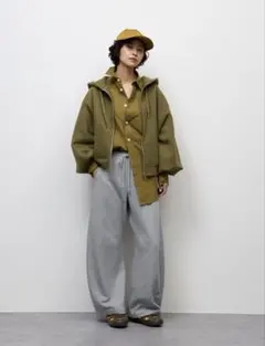 GU スウェット3D バレルパンツ UL