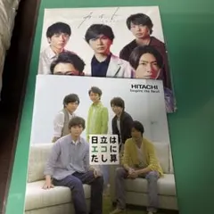 HITACHI クリアファイルセット A4サイズ　カイトDVD.CDセットのサムネイル
