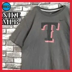 鬼フェード NIKE MLB スウッシュ レンジャーズ ナイキ Tシャツtシャツ