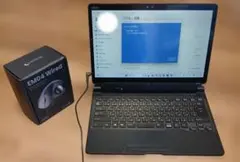 富士通 Q739/AE i3 4GB SSD128GB ノートパソコン マウス付