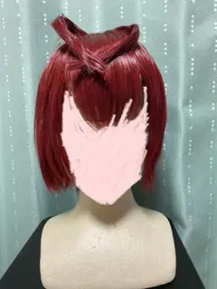 ツイステ リドル・ローズハート コスプレウィッグ 自作