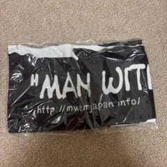 マンウィズアミッション MWAM ロゴマフラータオル　お散歩ver