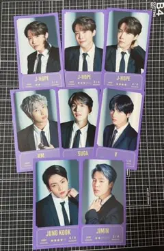 BTS メッセージカードセット B