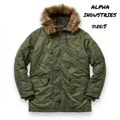 美品 ALPHA INDUSTRIES フライト ジャケット N3B ミリタリー