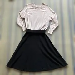 ニットワンピース　M ナチュラルビューティー