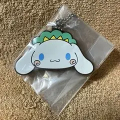 ガシャポン　サンリオ　シナモロール コジコジコラボ　ラバーキーホルダー