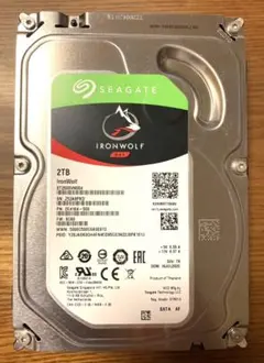 Seagate ST2000VN004（3.5インチ HDD 2TB）