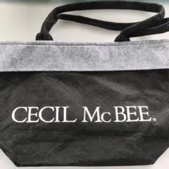 CECIL Mc BEE フェルトトートバッグ