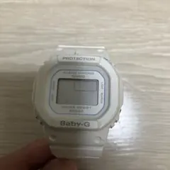 CASIO Baby-G 腕時計 ホワイト ソーラー - メルカリ