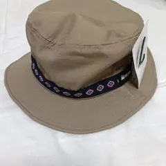 FIRST DOWN バケットハット ベージュ