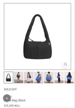 【完売品、週末限定値下げ中】Olend Bruno Bag | 黒