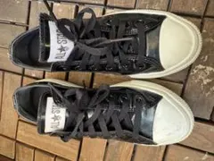 ALL STAR 厚底ブラックスニーカー ローカット　converse