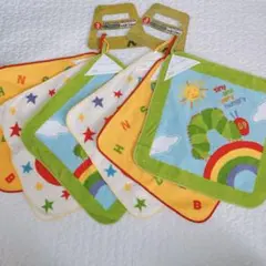 はらぺこあおむし ループ付タオル 6枚セット