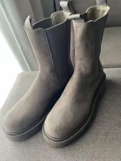 ⭐︎新品未使用⭐︎グレー ジュ　スエード 調サイドゴアブーツ H &M 26㎝