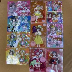 コリス キラキラクリアカード10枚セット