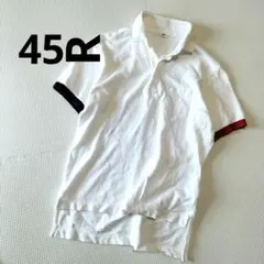 45R ポロシャツ　ロゴ　半袖のサムネイル