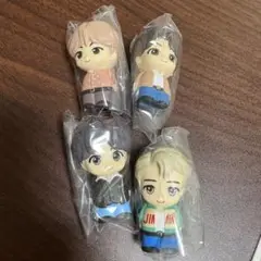 BTS TinyTAN マスコット4体セット＆ジミンフィギュア 公式 グッズ