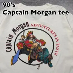 90s Captain Morgan キャプテンモルガン 企業Tシャツ シングルのサムネイル