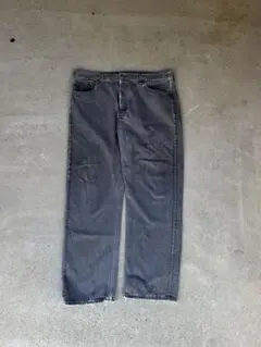 levis USA製 90's先染めブラック501デニム　希少サイズのサムネイル